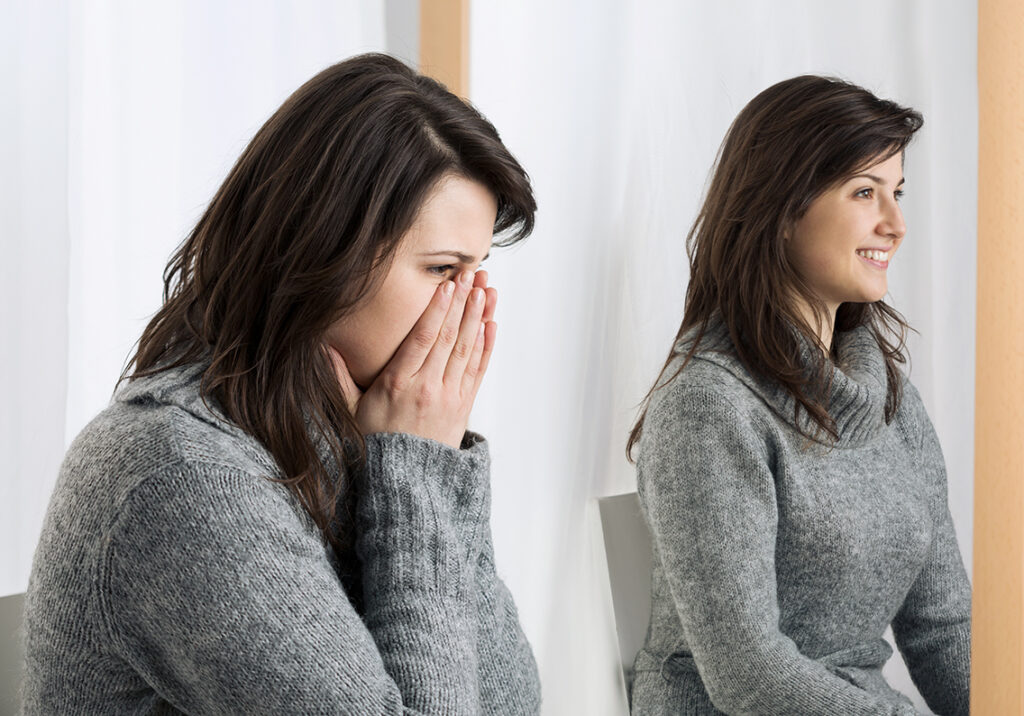 Patient participating in bipolar disorder study at Aim Trials Plano